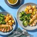 Chicken Piccata with Butterfly Garlic Sauce and Roasted Broccoli Recipe