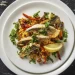 Sea Bream on Saffron Rice with Chorizo and Parsley & Lemon Oil Recipe