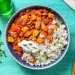 Cajun Spiced Roasted Vegetable Stew with Coriander Rice and Yoghurt Recipe